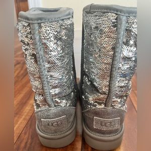 Silver/Gold/Gray Sparkle UGG boots